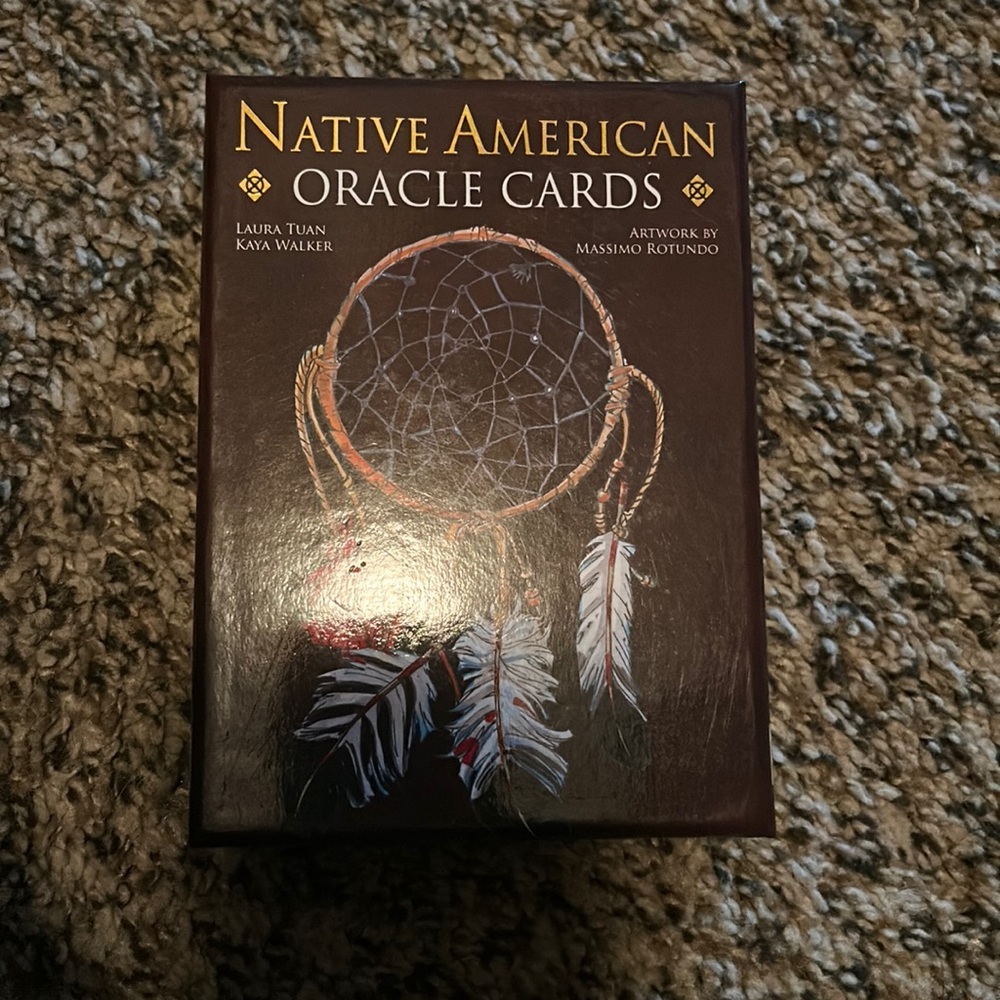 Native American oracle/tarot cards